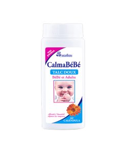 CALMABéBé Talc Doux 100g  - Bébé et Adulte - au Calendula