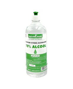 NaturEsoin Solution Hydro-Alcoolique 70% Alcool 1000ml