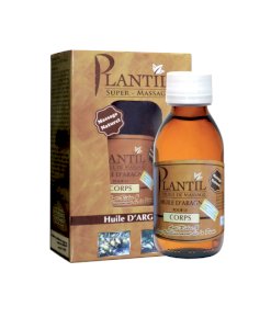 PLANTIL Huile de massage Corps - huile d’Argan 125ml   