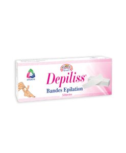 DEPILISS Bandes Epilation 50 pièces