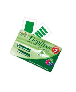 DEPILISS Bandes de Cire Froide Menthe