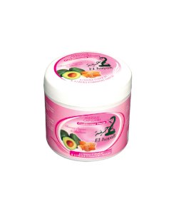 EL HAYAH Masque Capillaire A l'huile d’Avocat et l'huile d’Amandes Beauté des Cheveux 500ml 