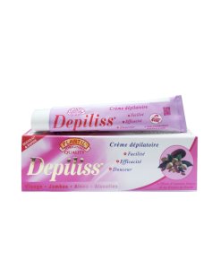 DEPILISS Crème Dépilatoire à l’huile d’Amandes Douces et au beurre de karité 50ml