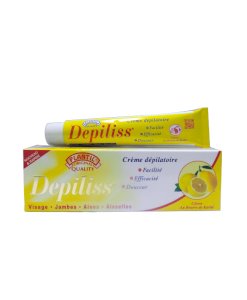 DEPILISS Crème Dépilatoire au Citron et au beurre de karité 50ml 