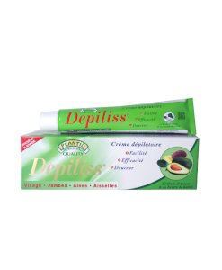 DEPILISS Crème Dépilatoire à l’huile d’Avocat et au beurre de karité 50ml