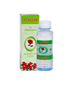 EL KELAA Eau d'essence de rose (Boite verte) 125ml 