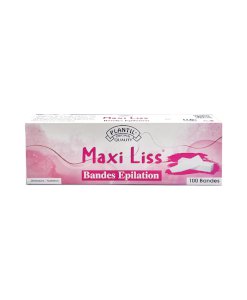 MAXI LISS Bandes Epilation 100 pièces